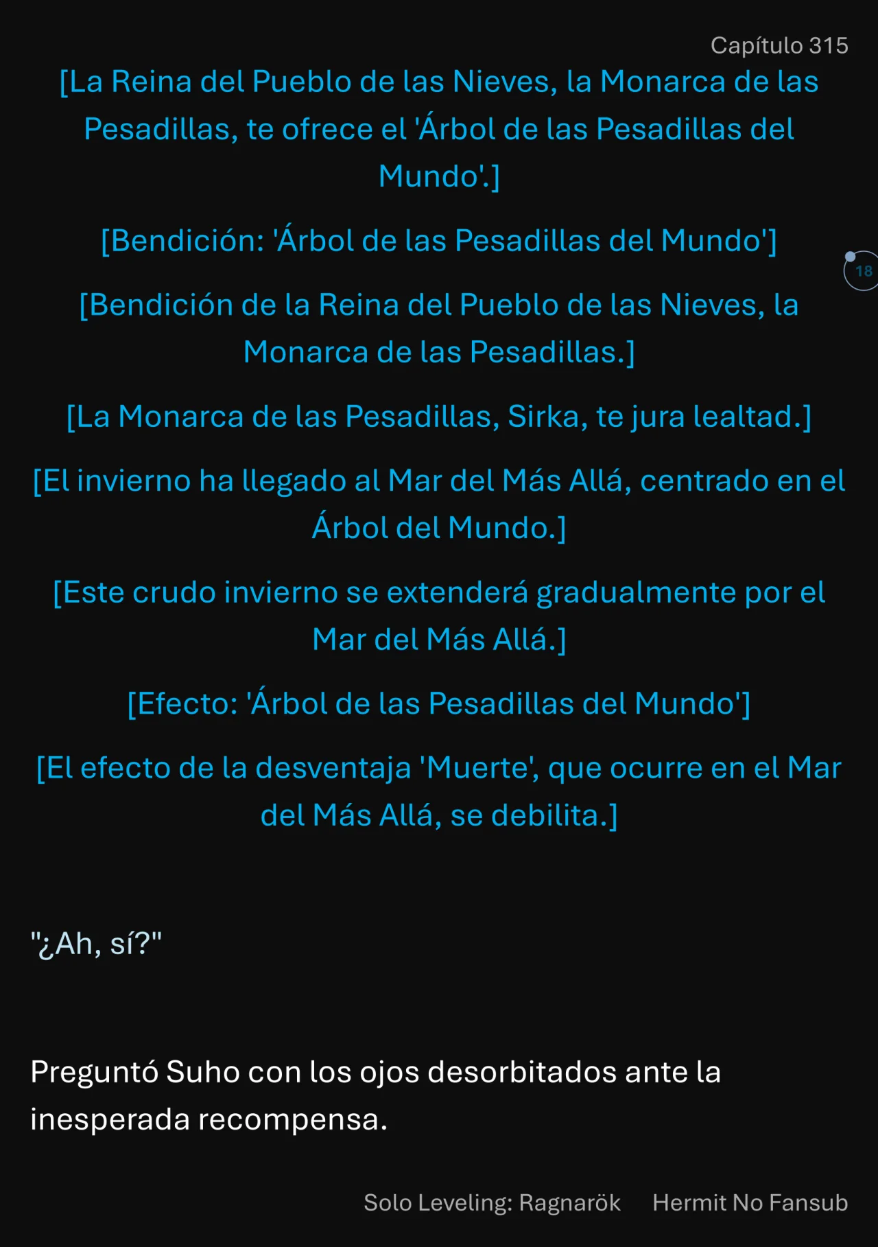 Página 19 del Manga