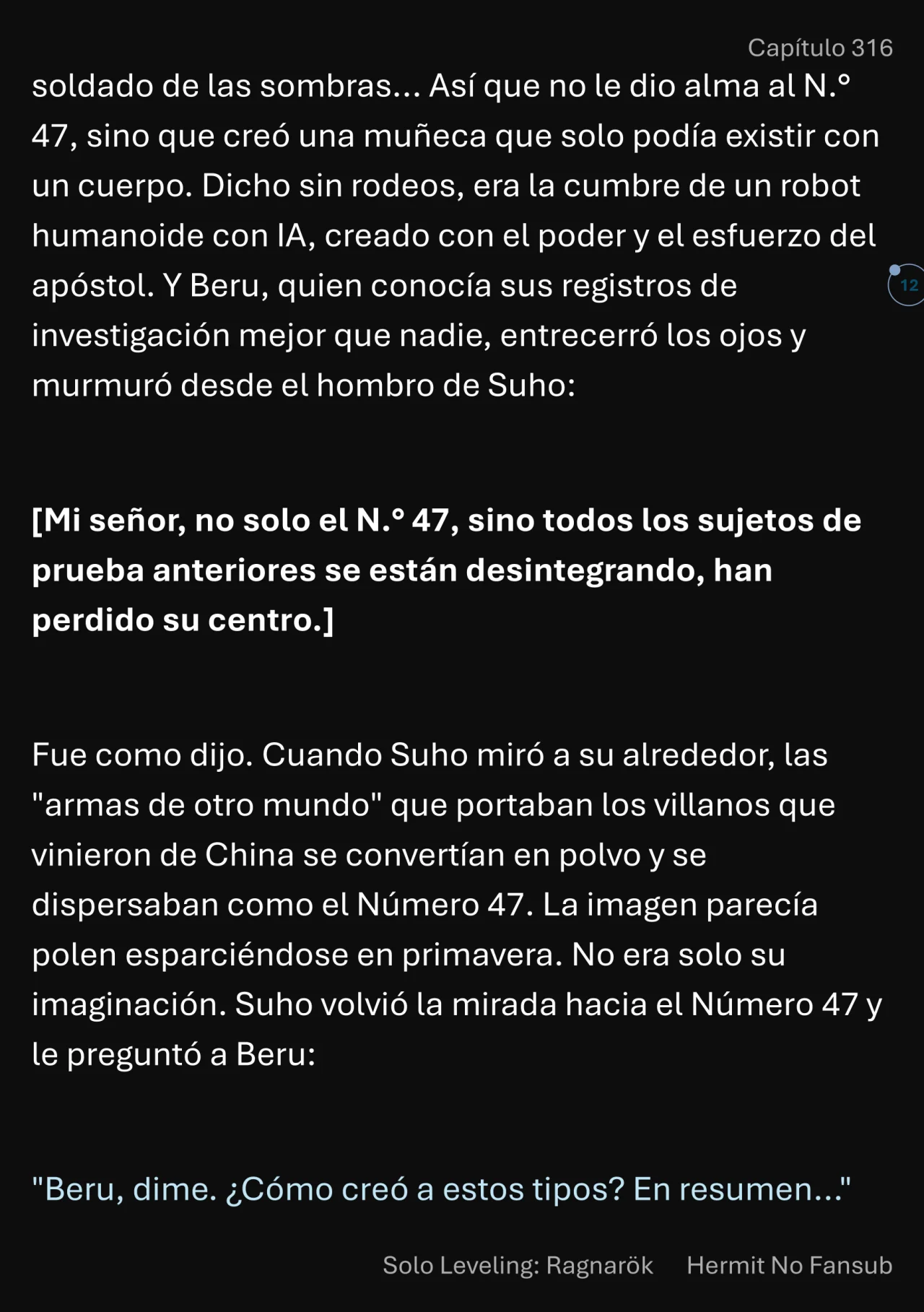 Página 13 del Manga