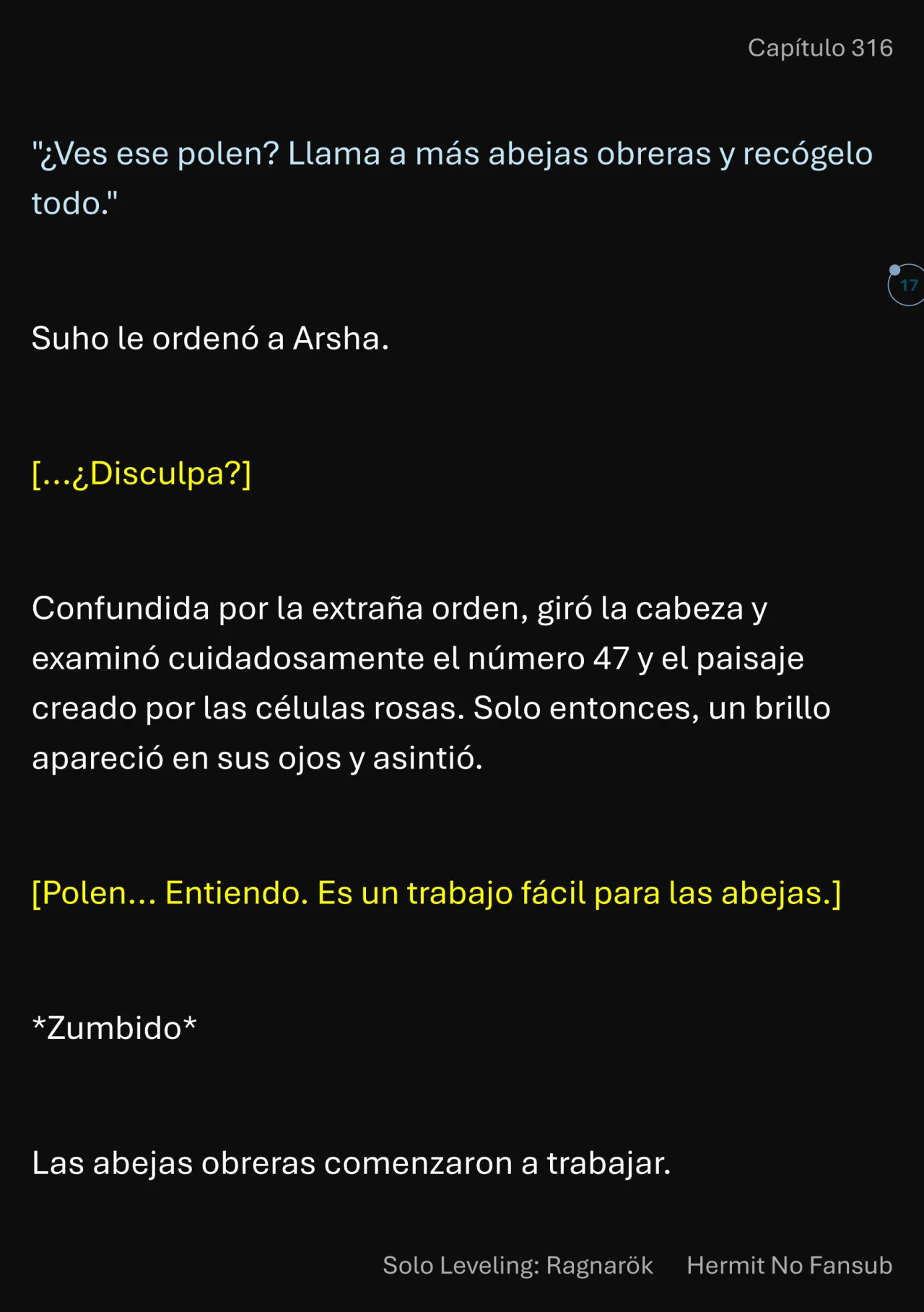 Página 18 del Manga