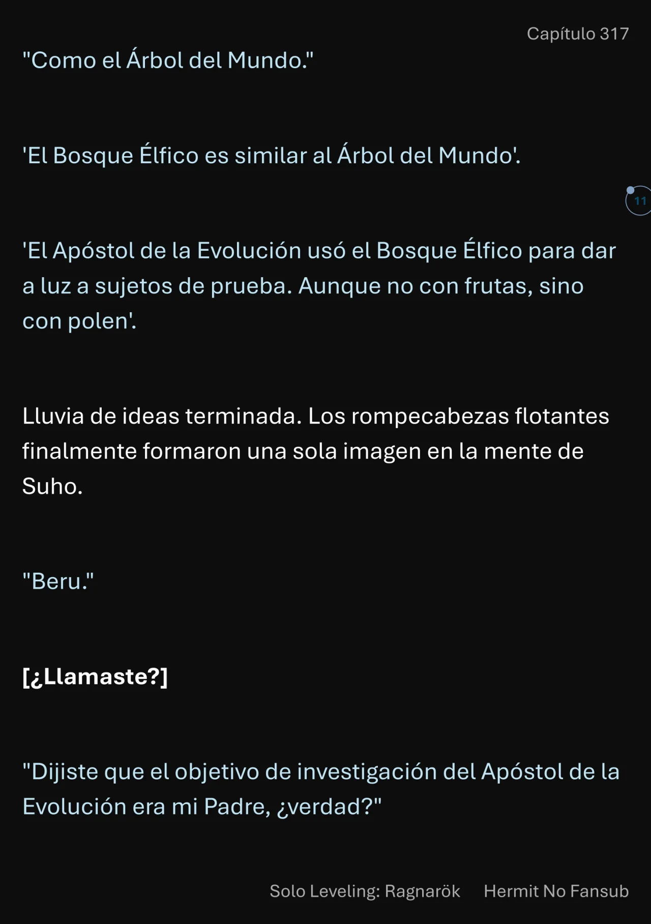 Página 12 del Manga