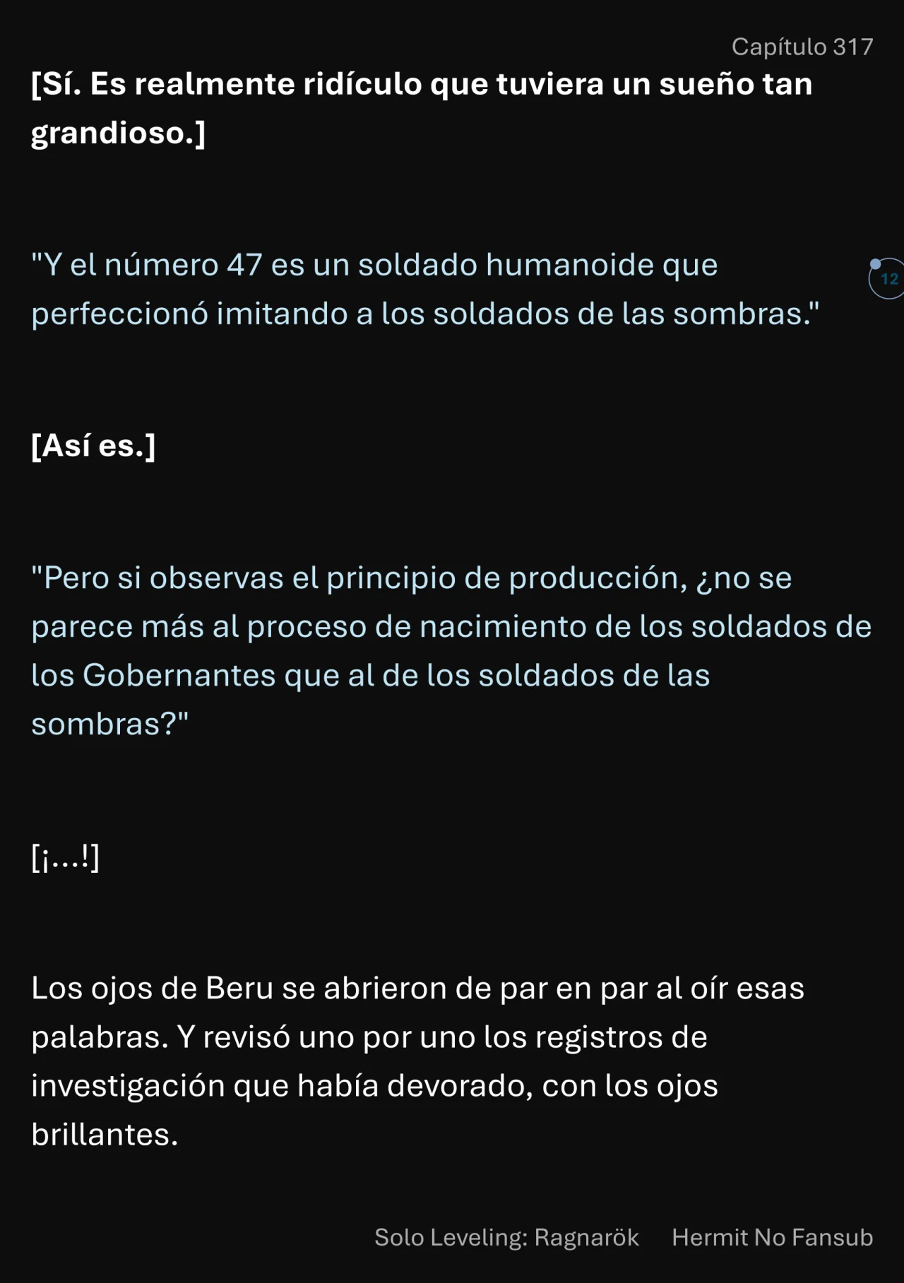 Página 13 del Manga