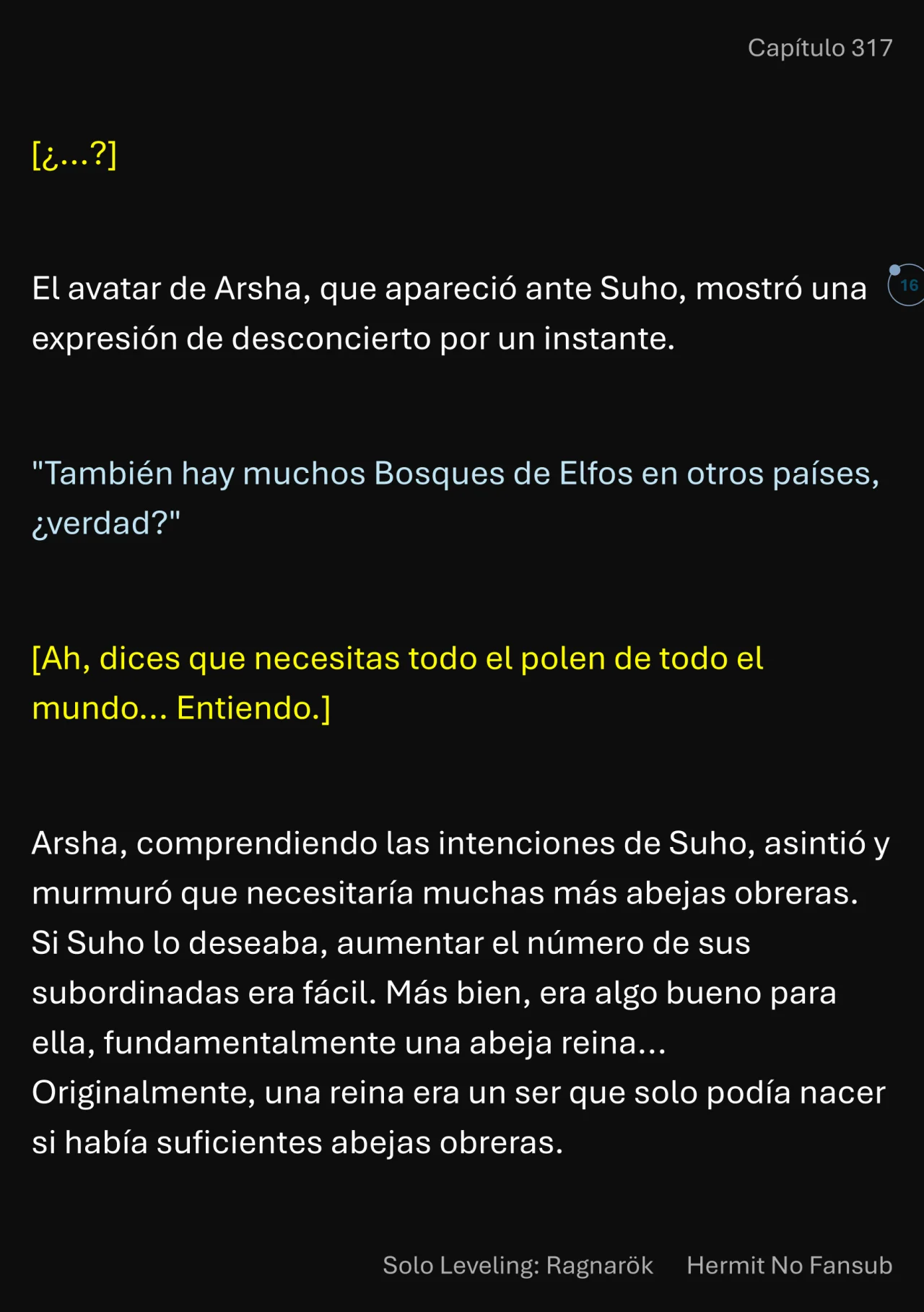 Página 17 del Manga