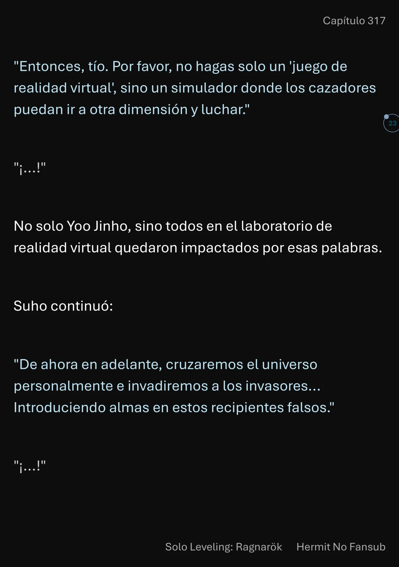 Página 24 del Manga