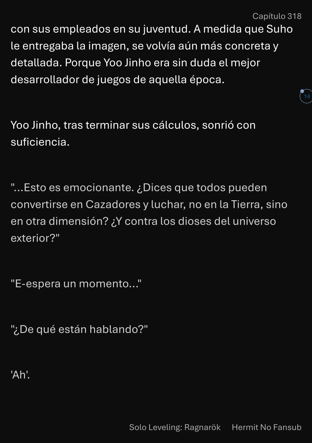 Página 15 del Manga