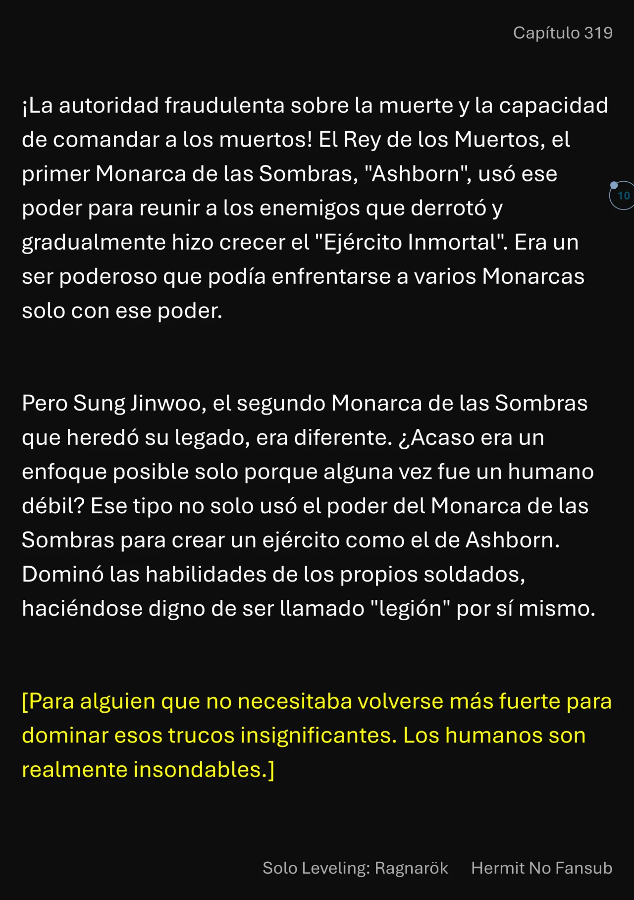 Página 11 del Manga