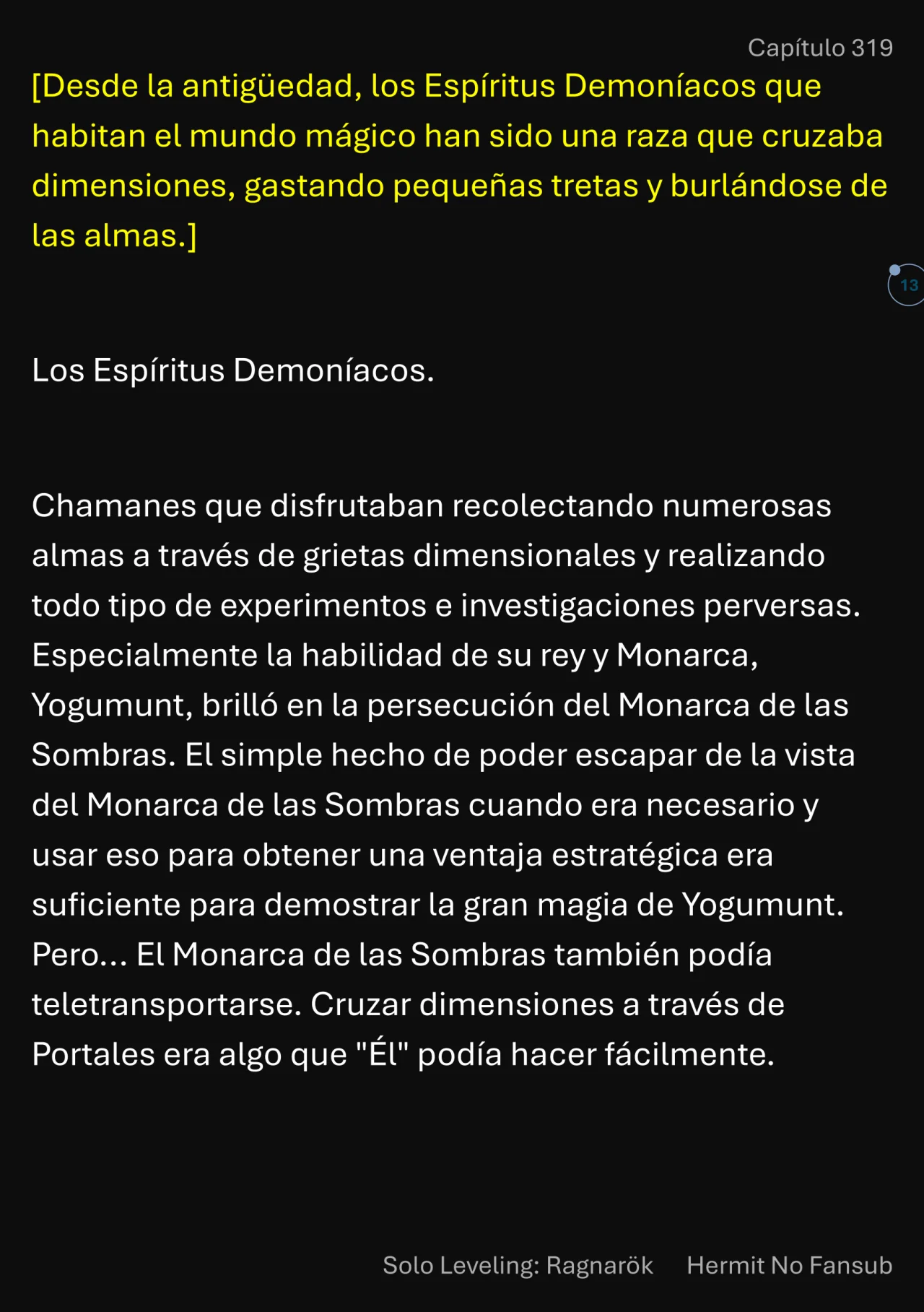 Página 14 del Manga