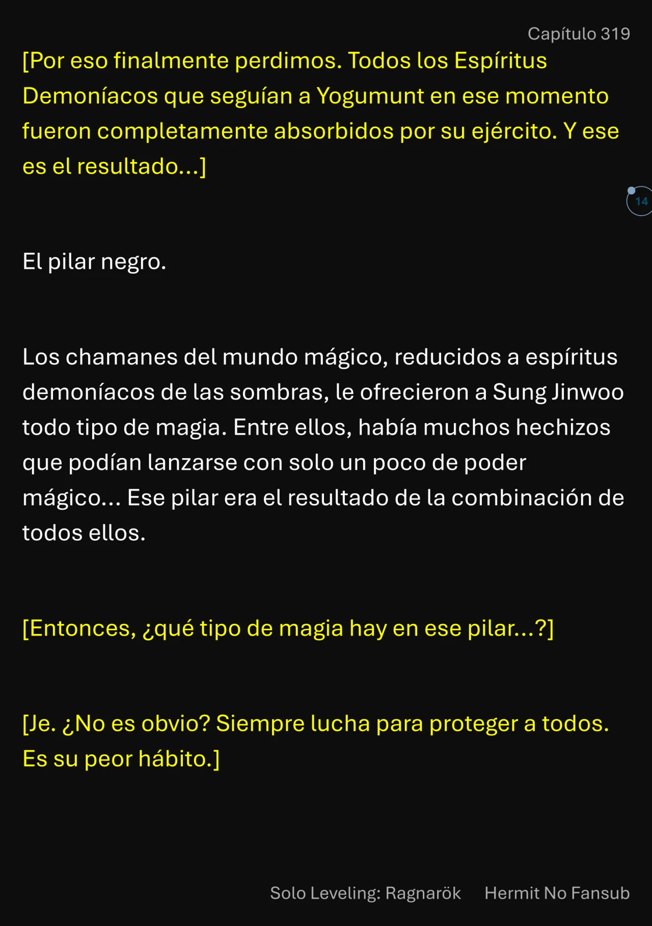 Página 15 del Manga