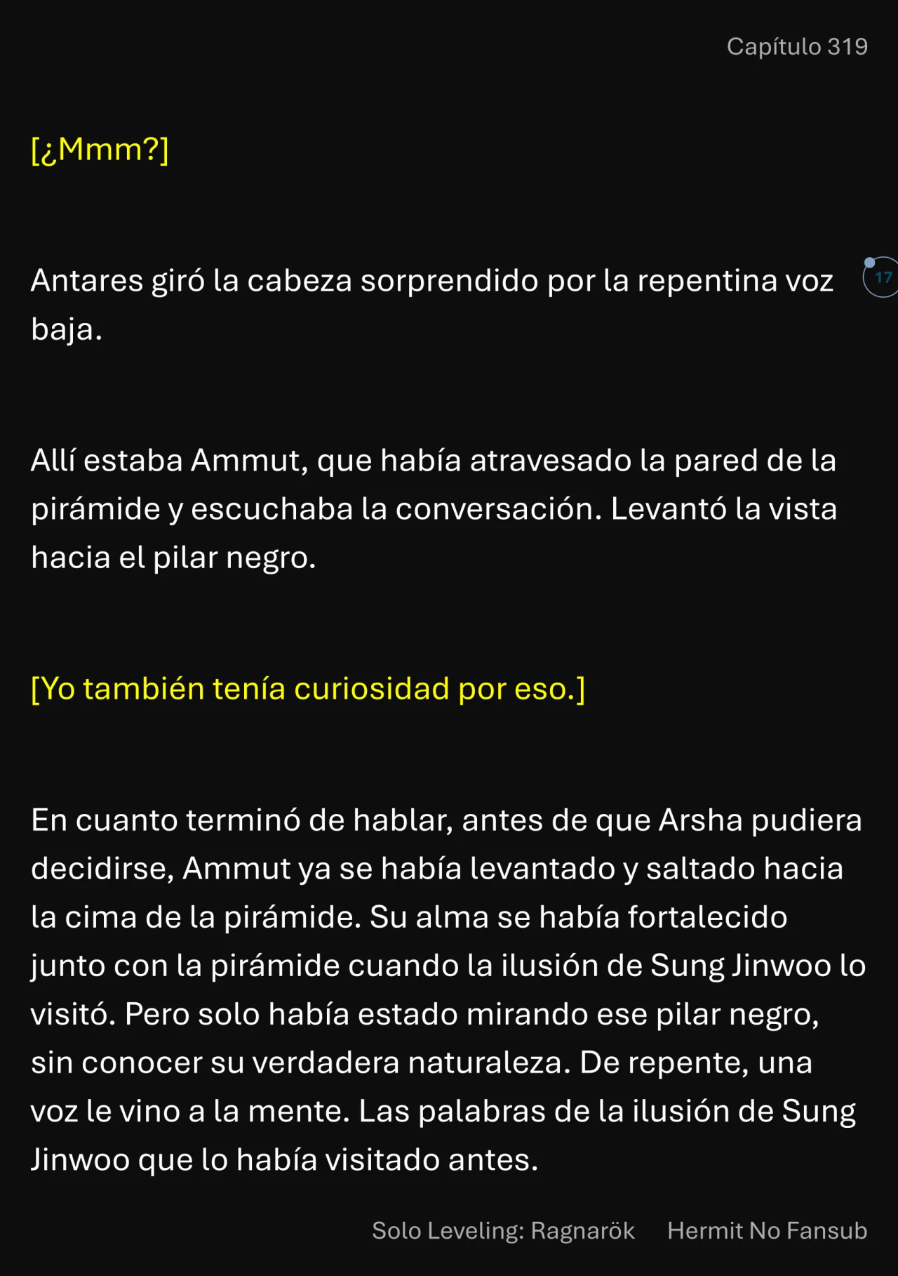 Página 18 del Manga