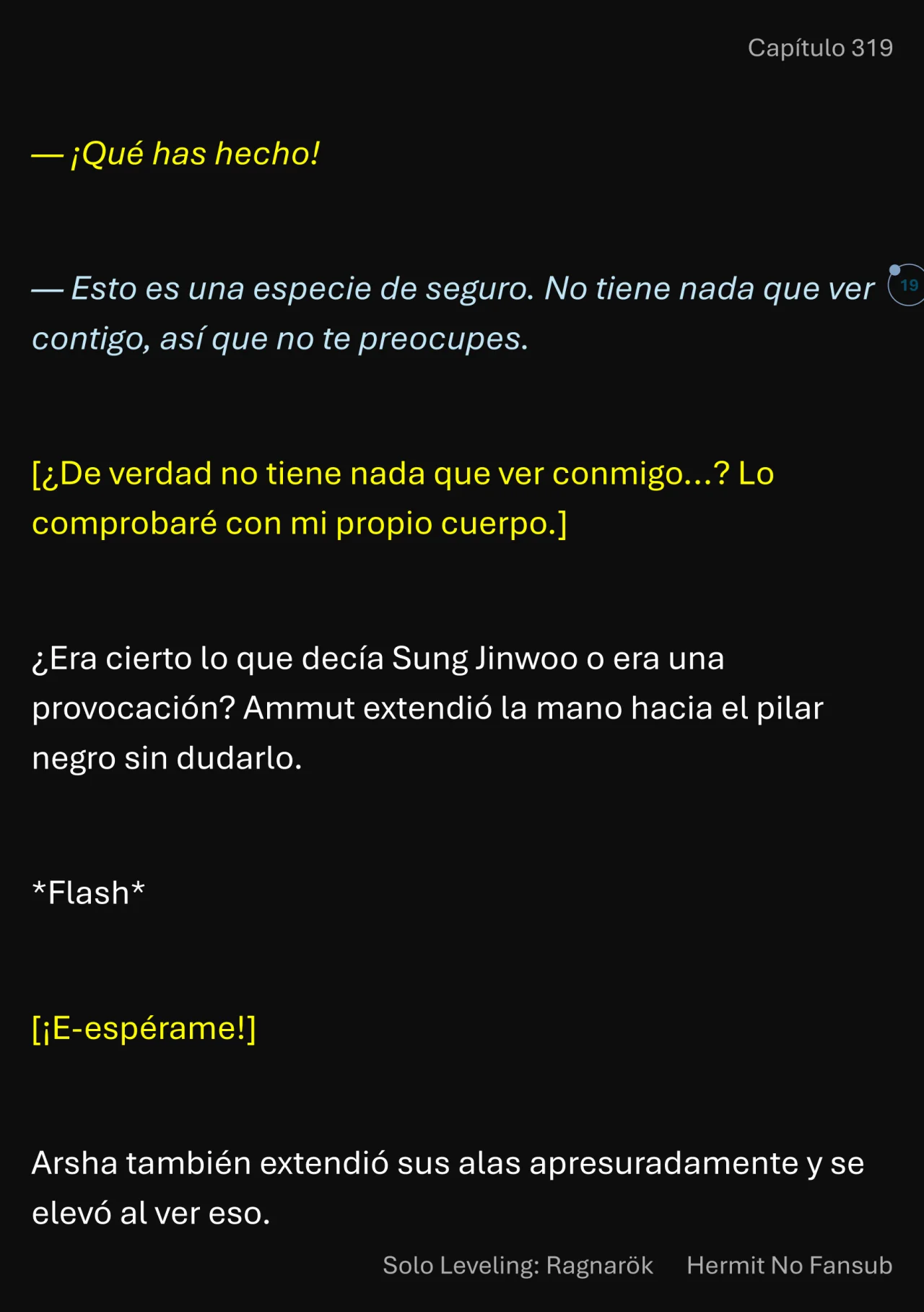 Página 20 del Manga