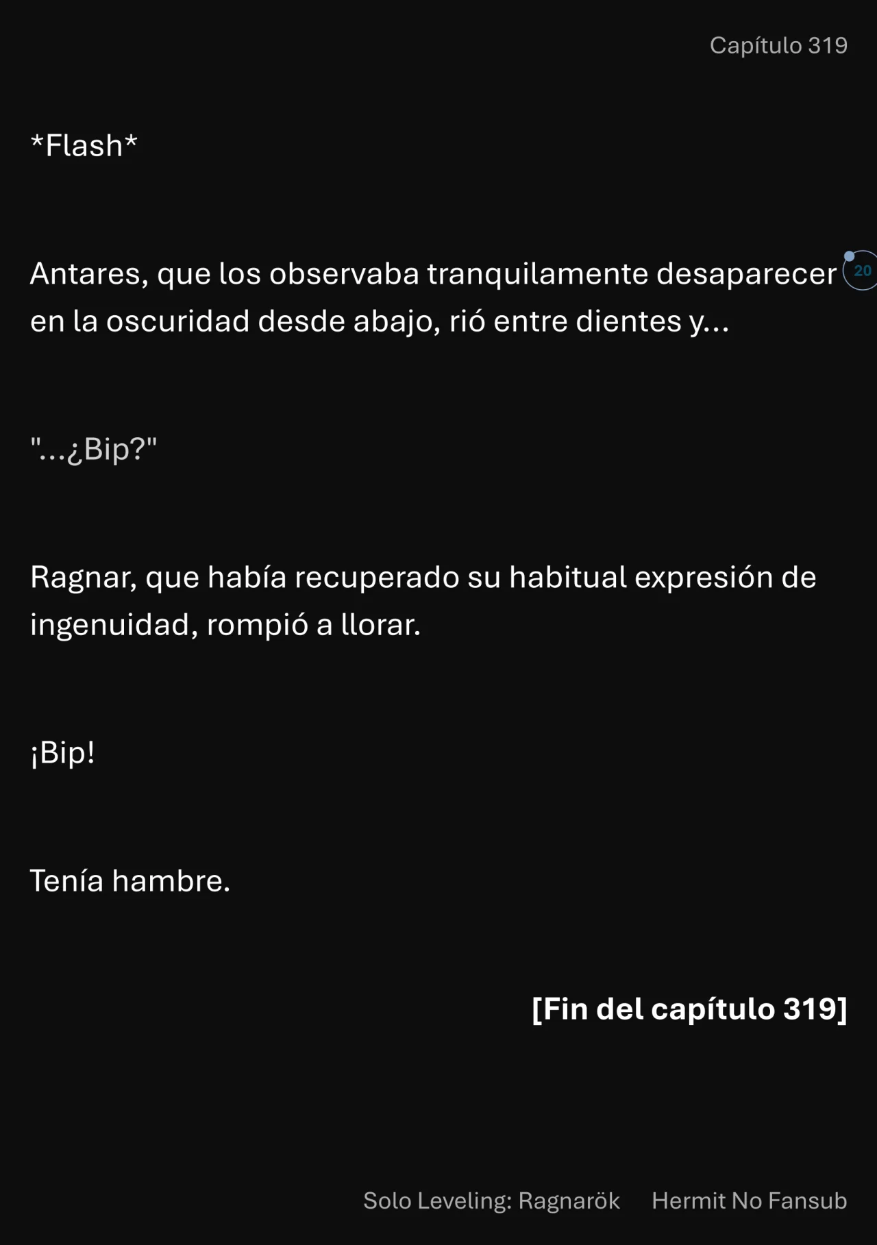 Página 21 del Manga