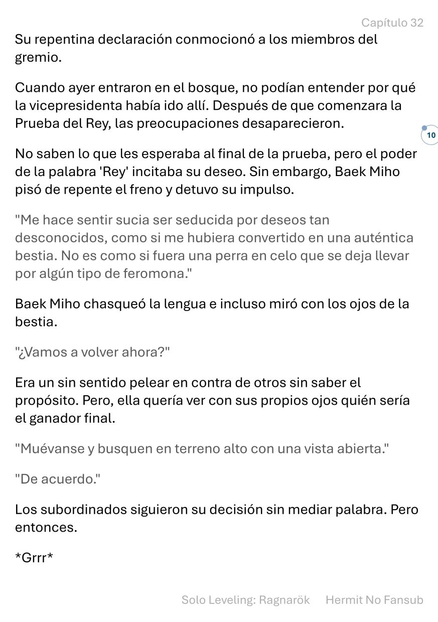 Página 11 del Manga