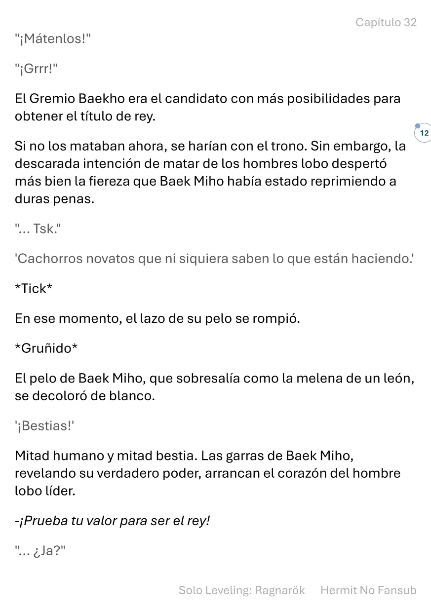 Página 13 del Manga