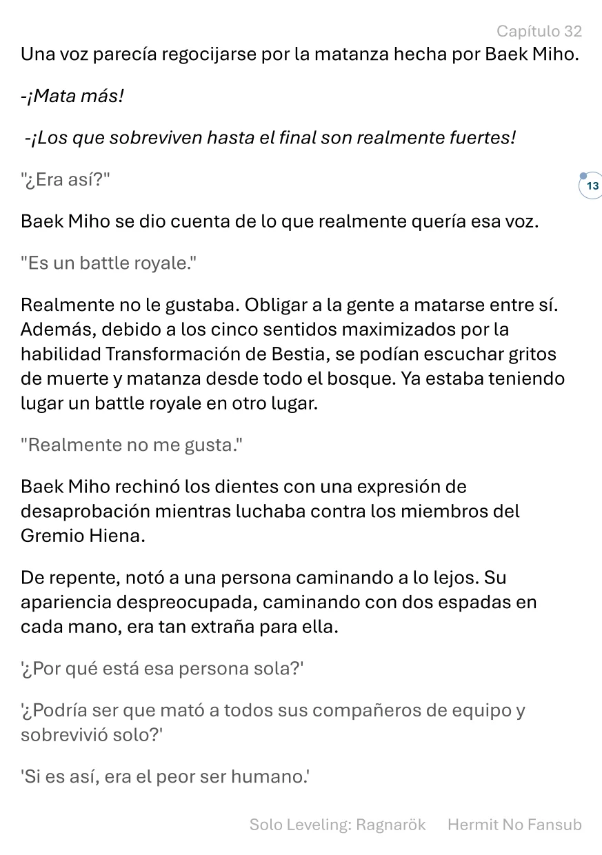 Página 14 del Manga