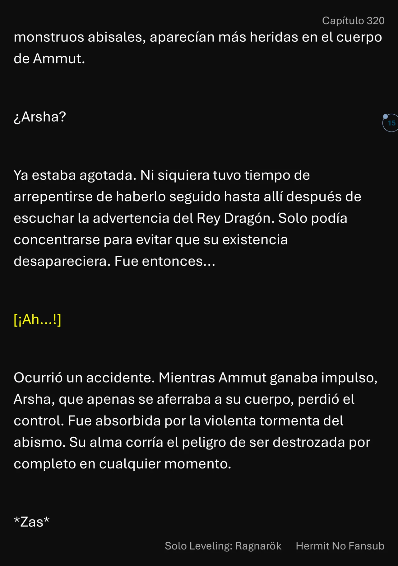 Página 16 del Manga