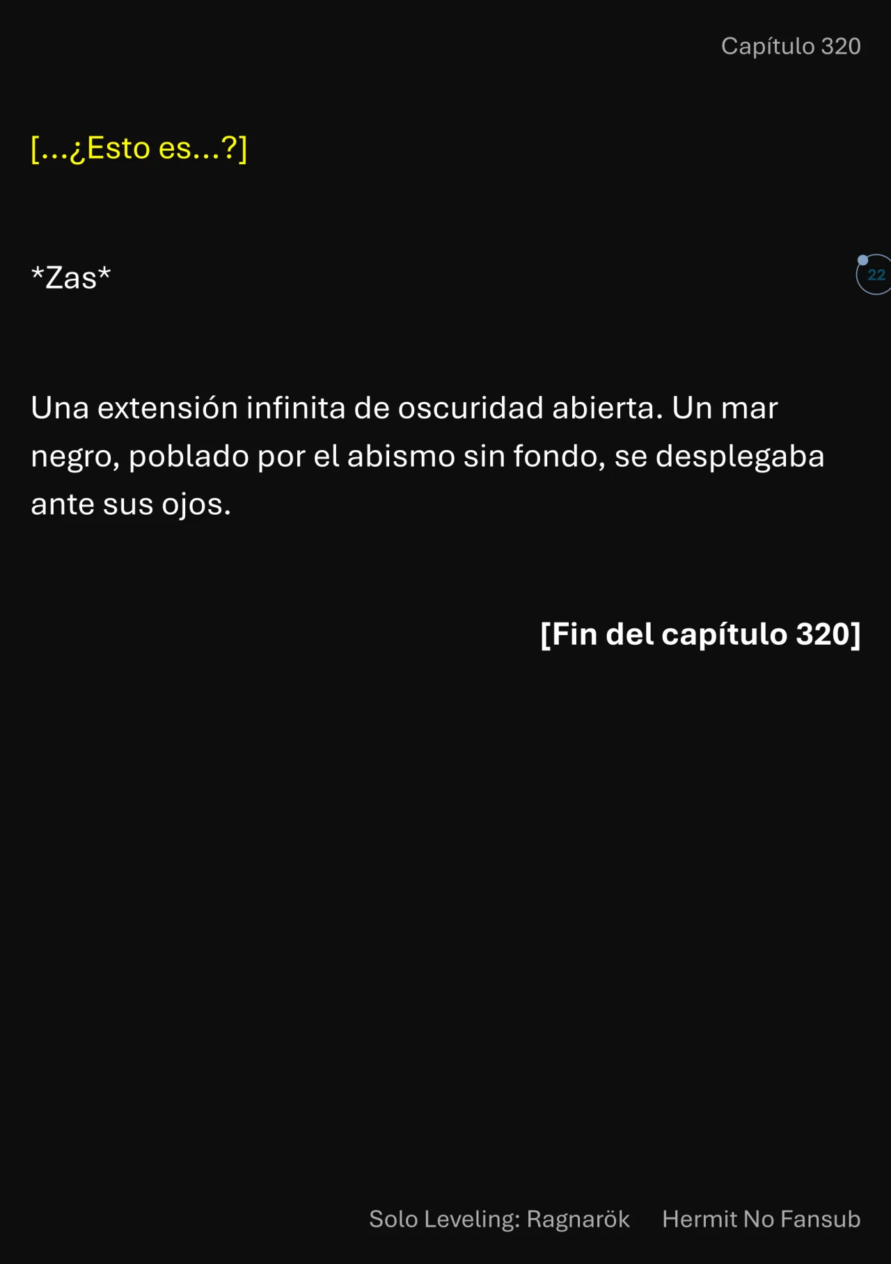 Página 23 del Manga