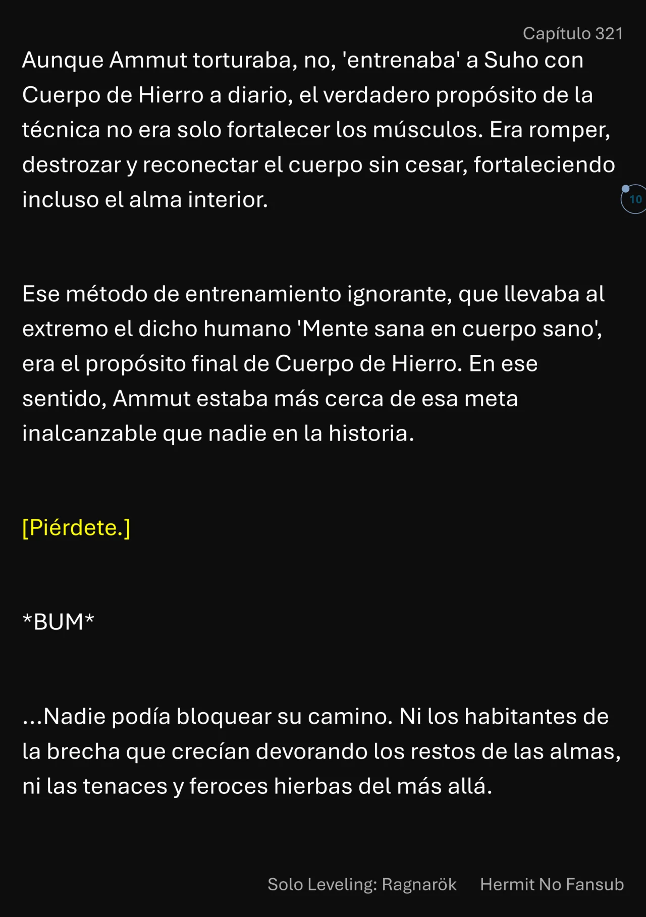 Página 11 del Manga