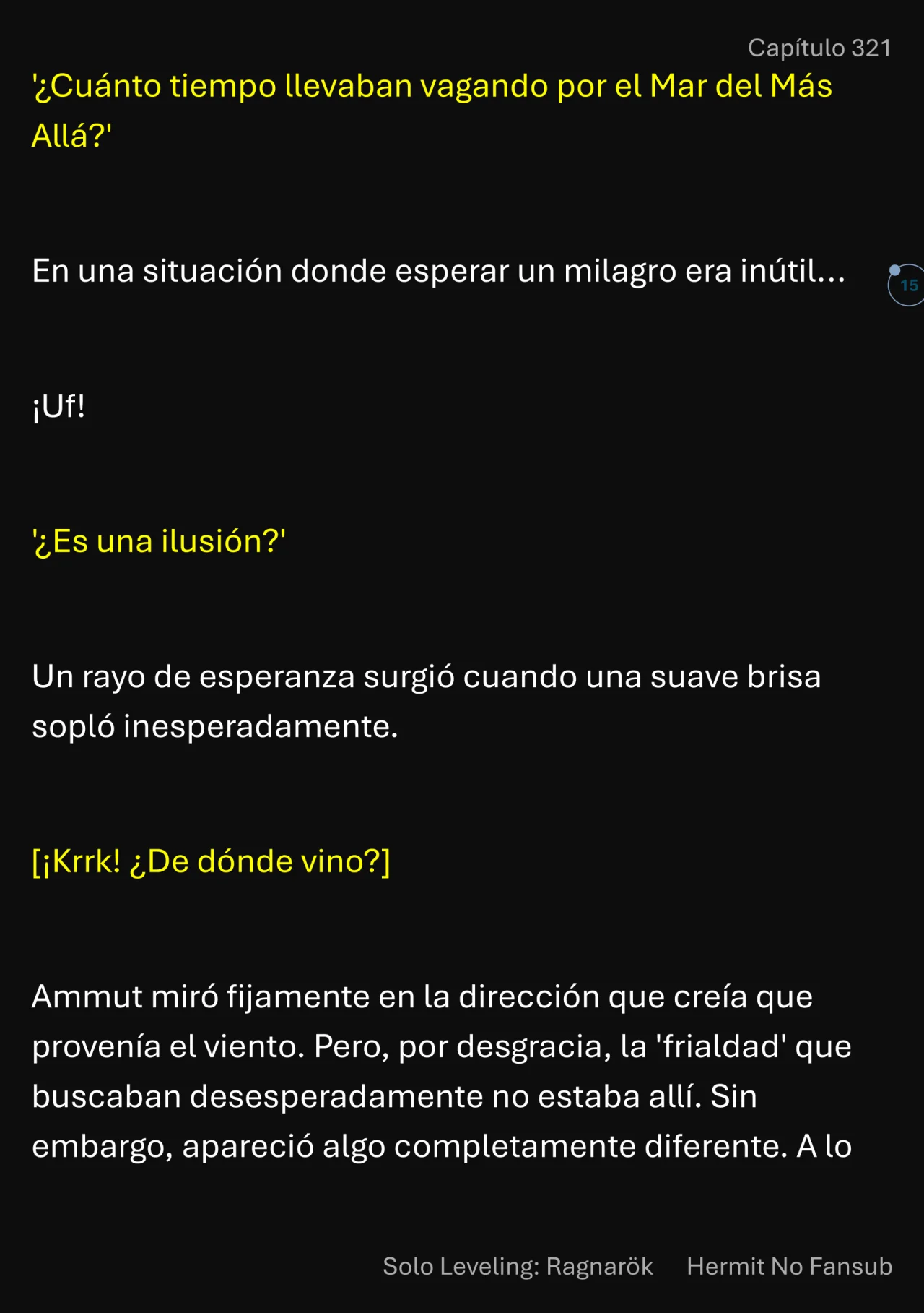 Página 16 del Manga