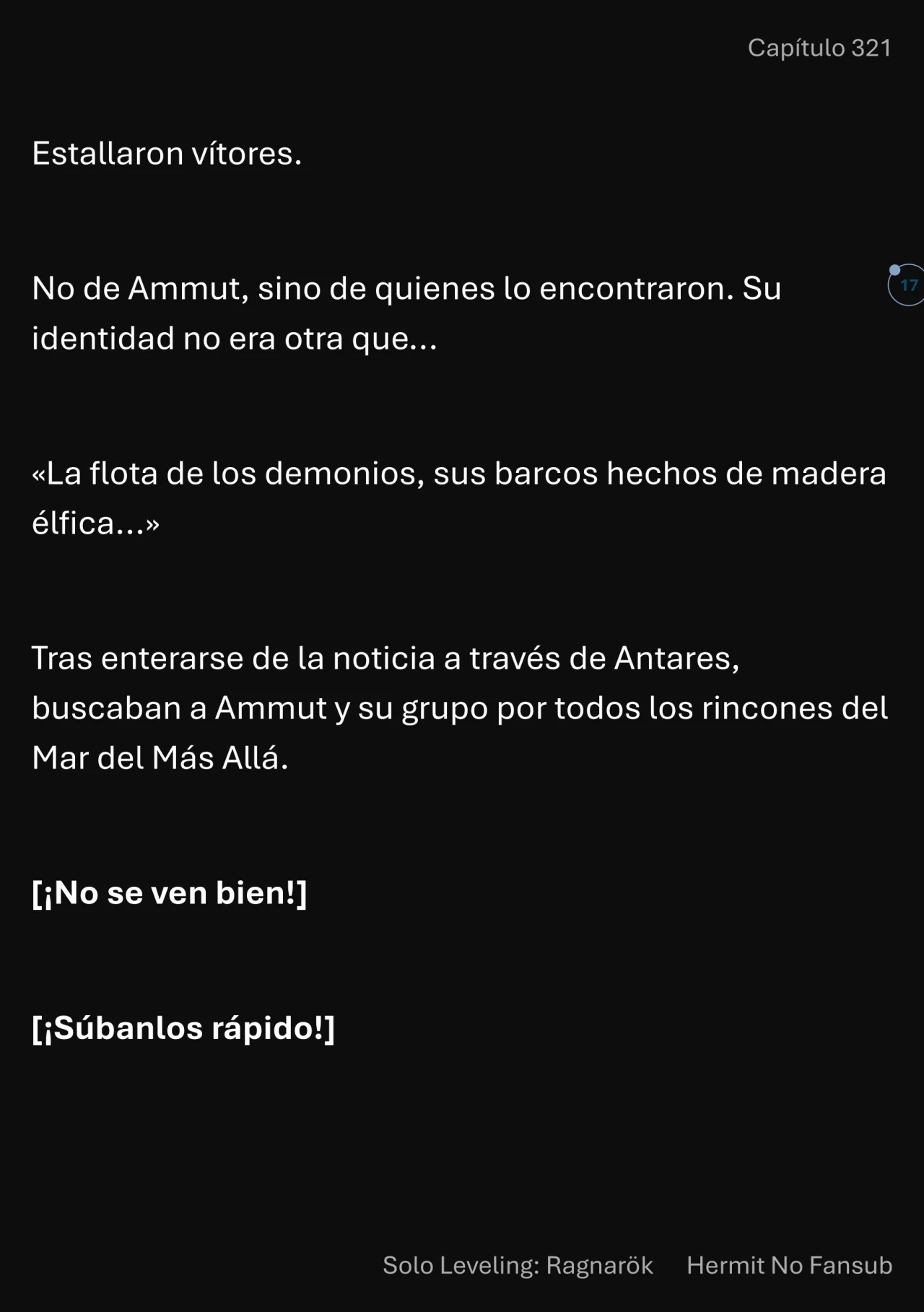 Página 18 del Manga