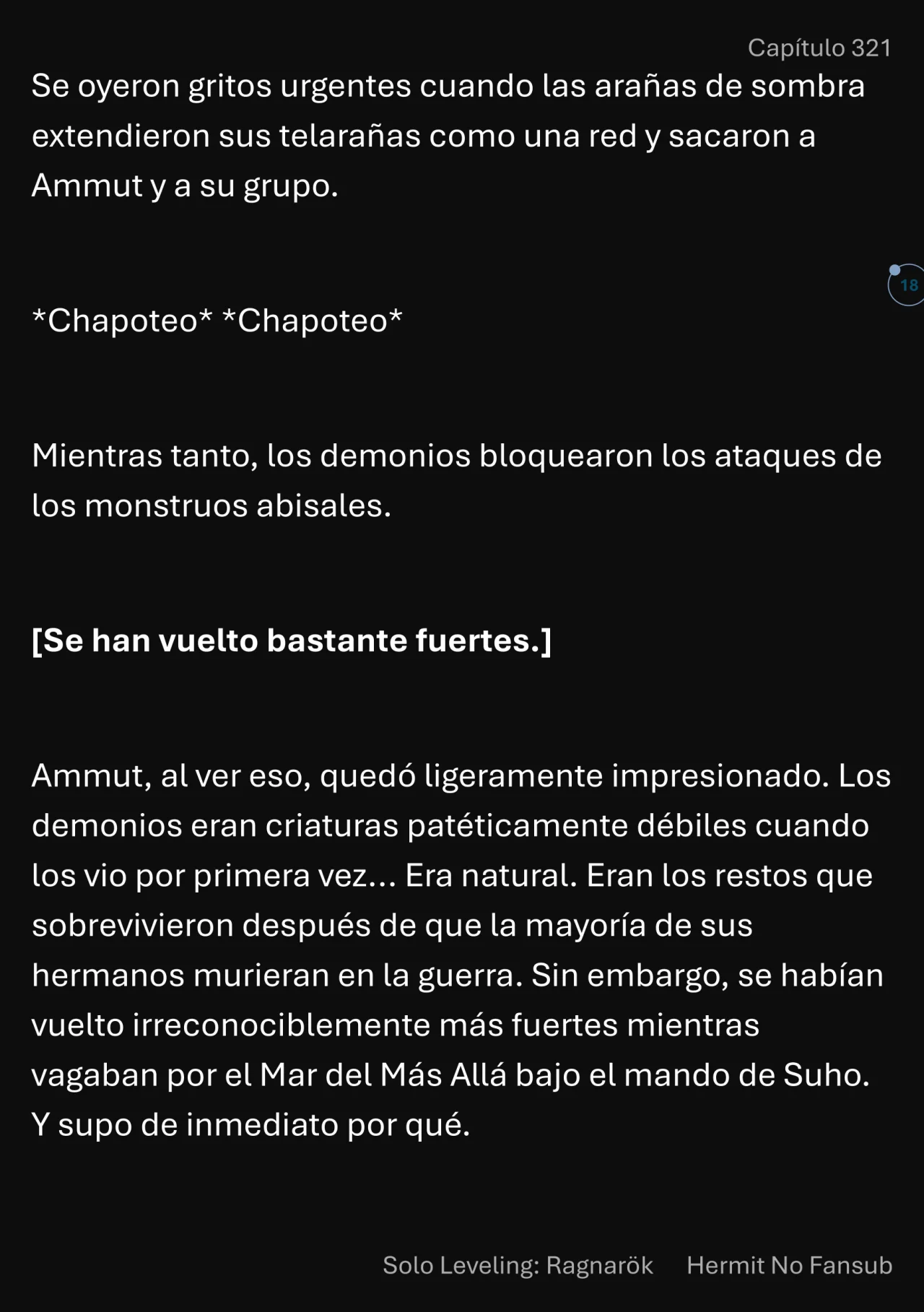 Página 19 del Manga