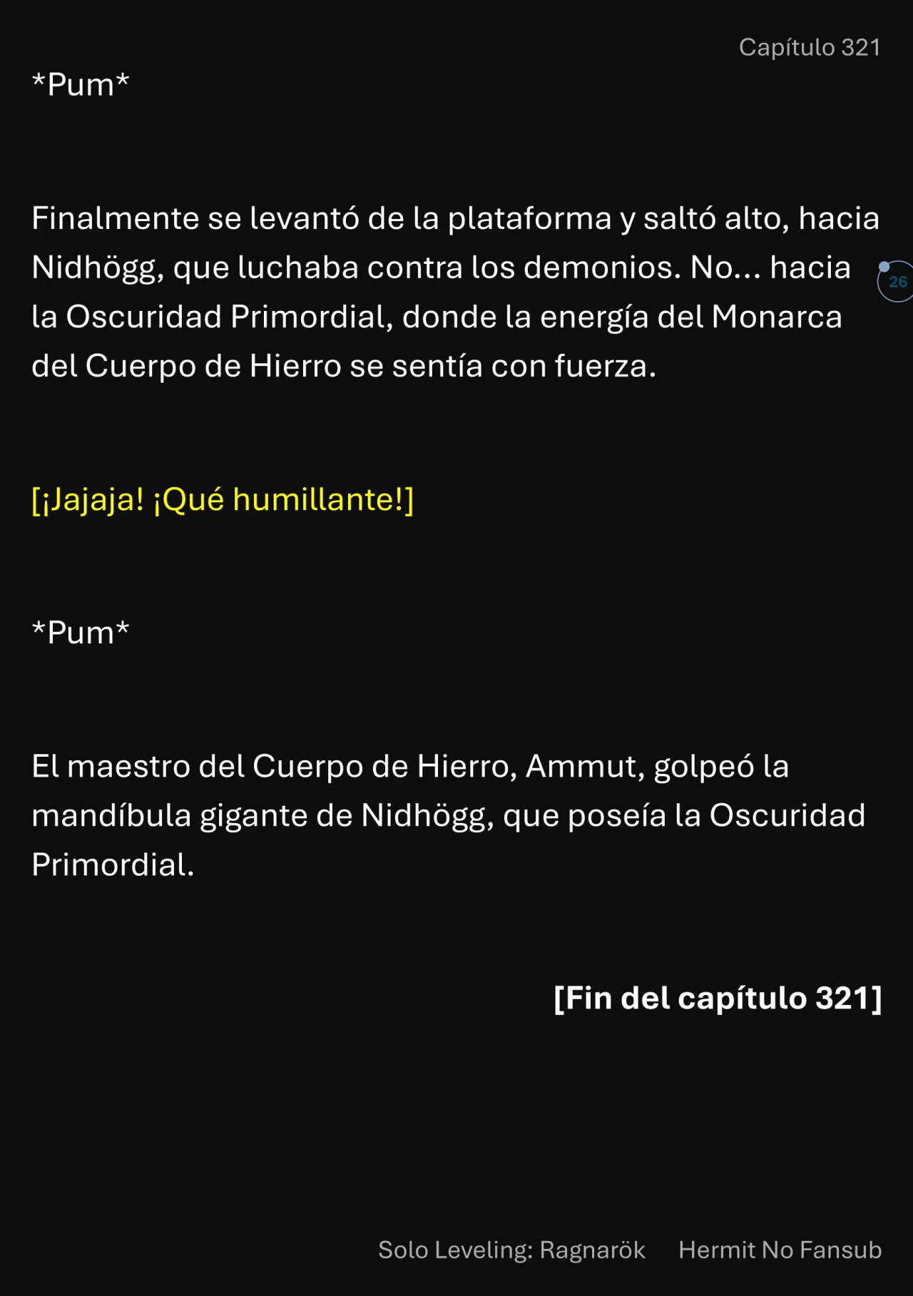 Página 27 del Manga