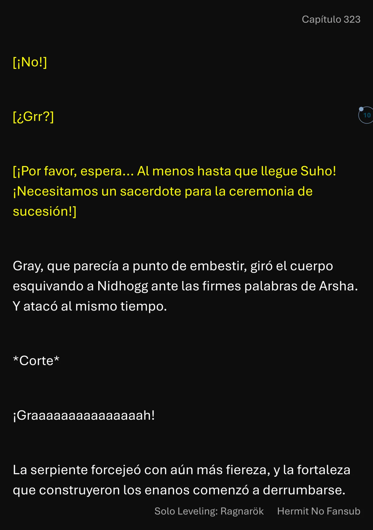 Página 11 del Manga