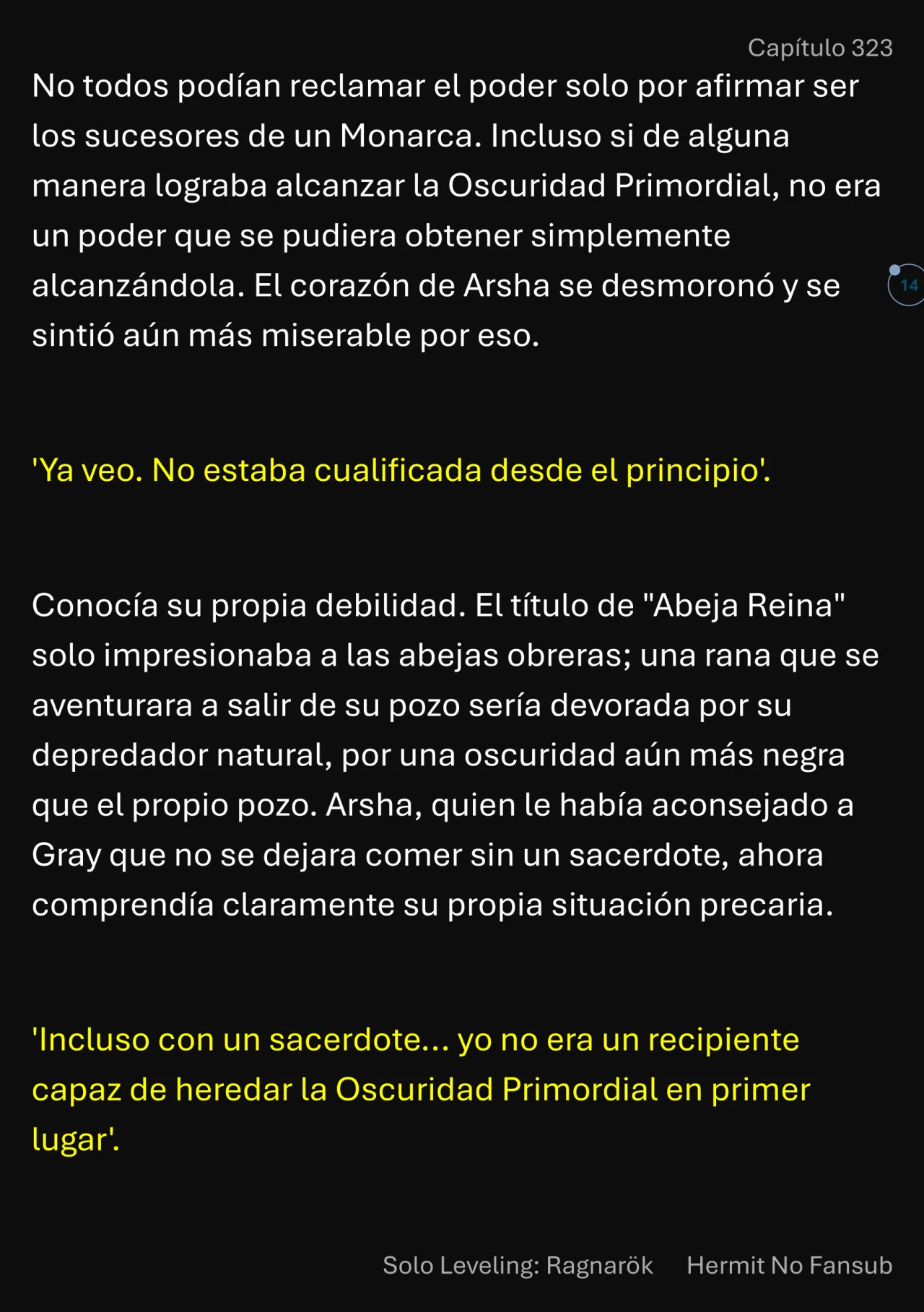 Página 15 del Manga