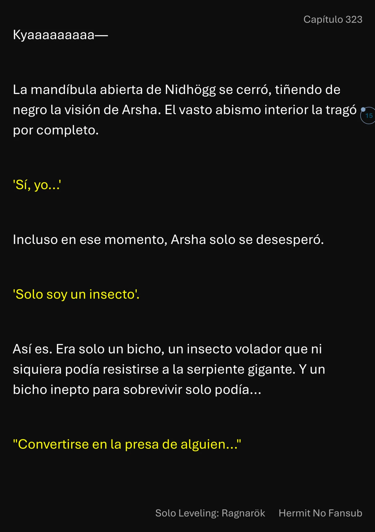 Página 16 del Manga