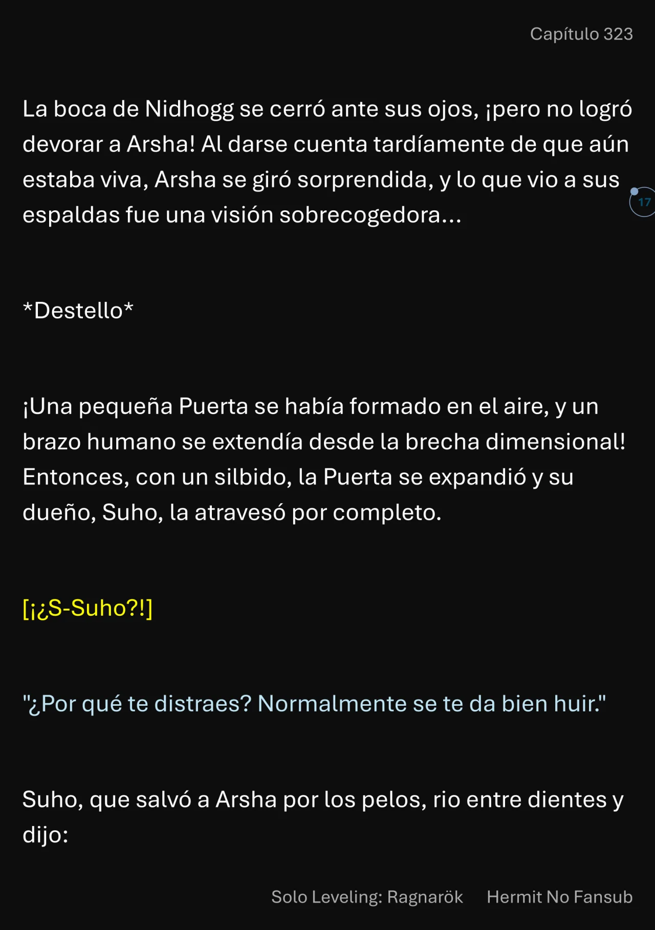 Página 18 del Manga