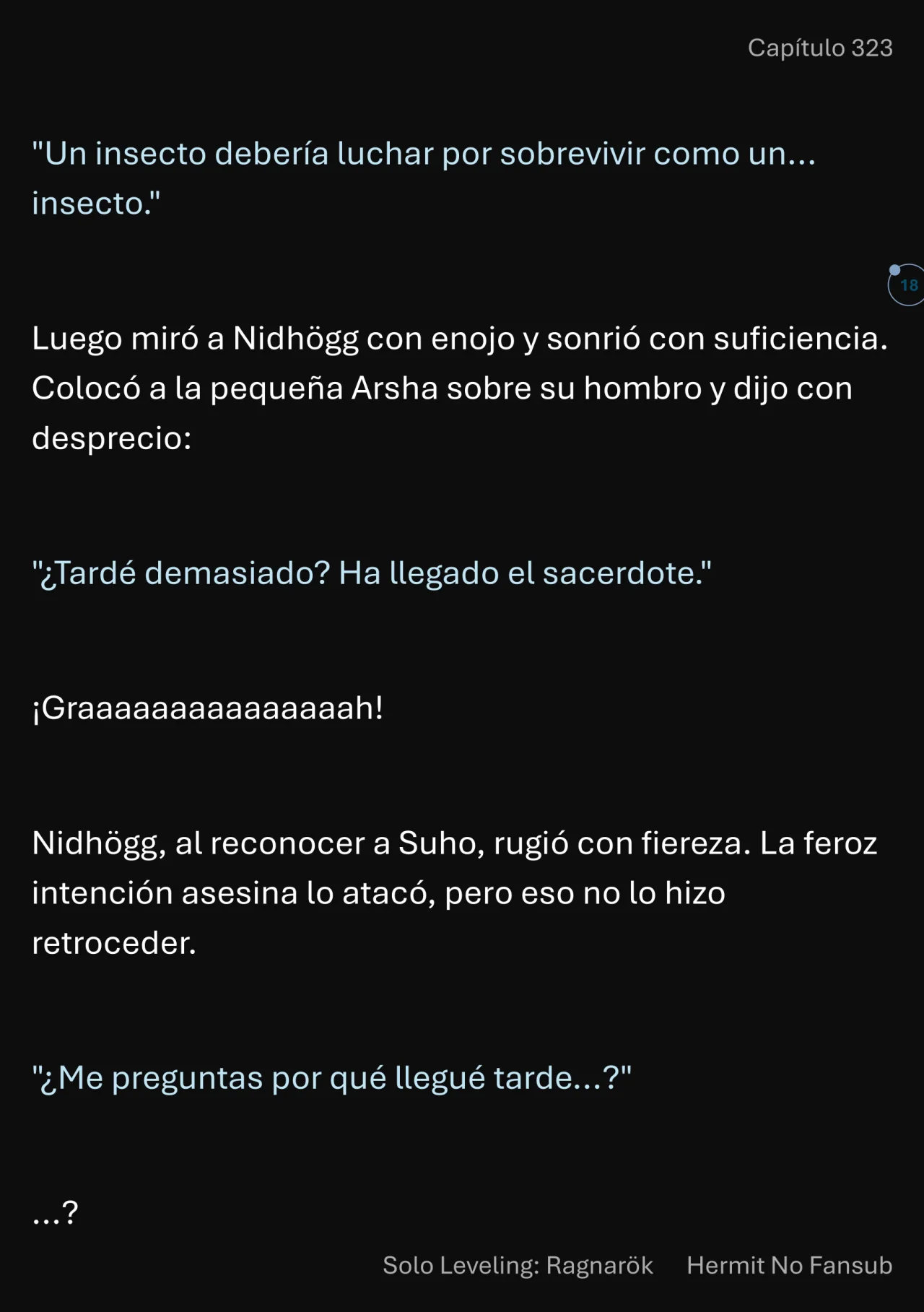 Página 19 del Manga