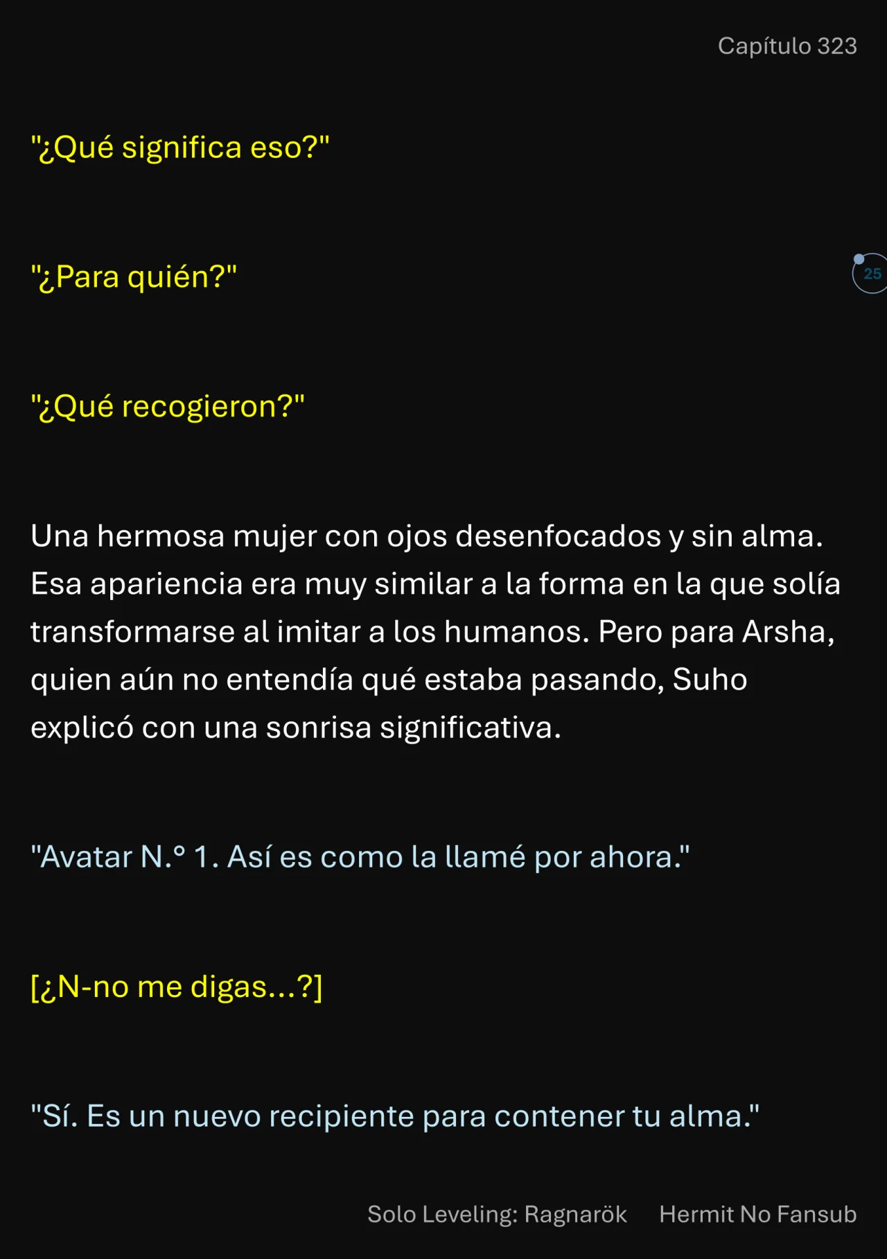 Página 26 del Manga