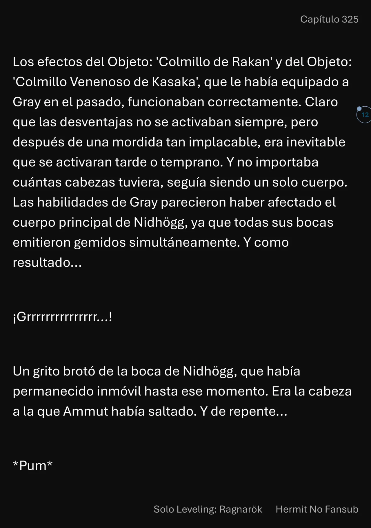 Página 13 del Manga