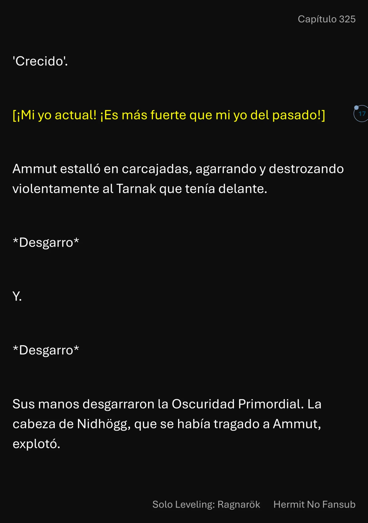 Página 18 del Manga