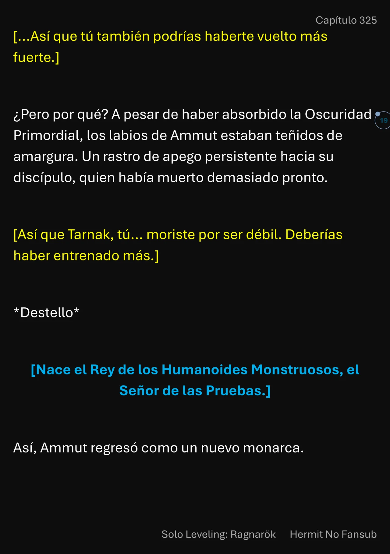 Página 20 del Manga