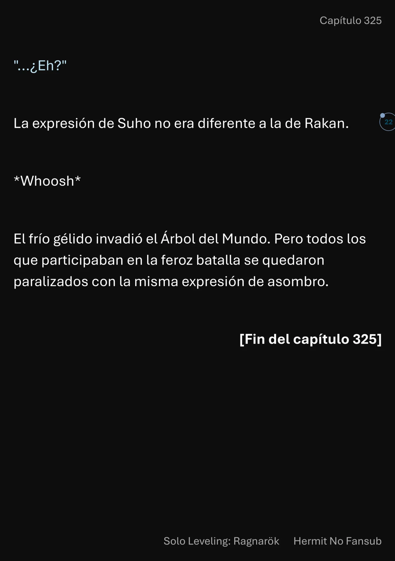 Página 23 del Manga