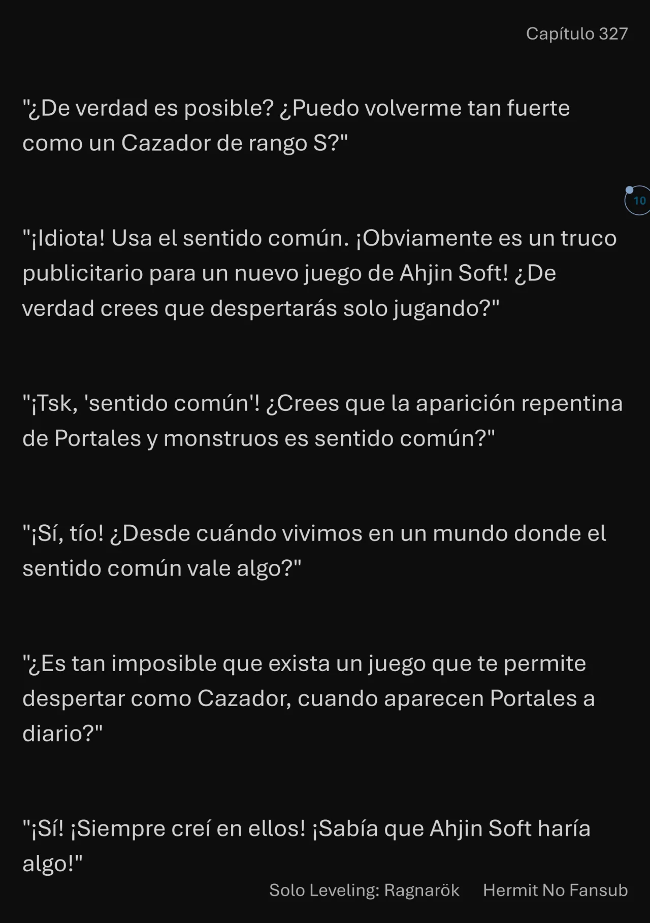 Página 11 del Manga