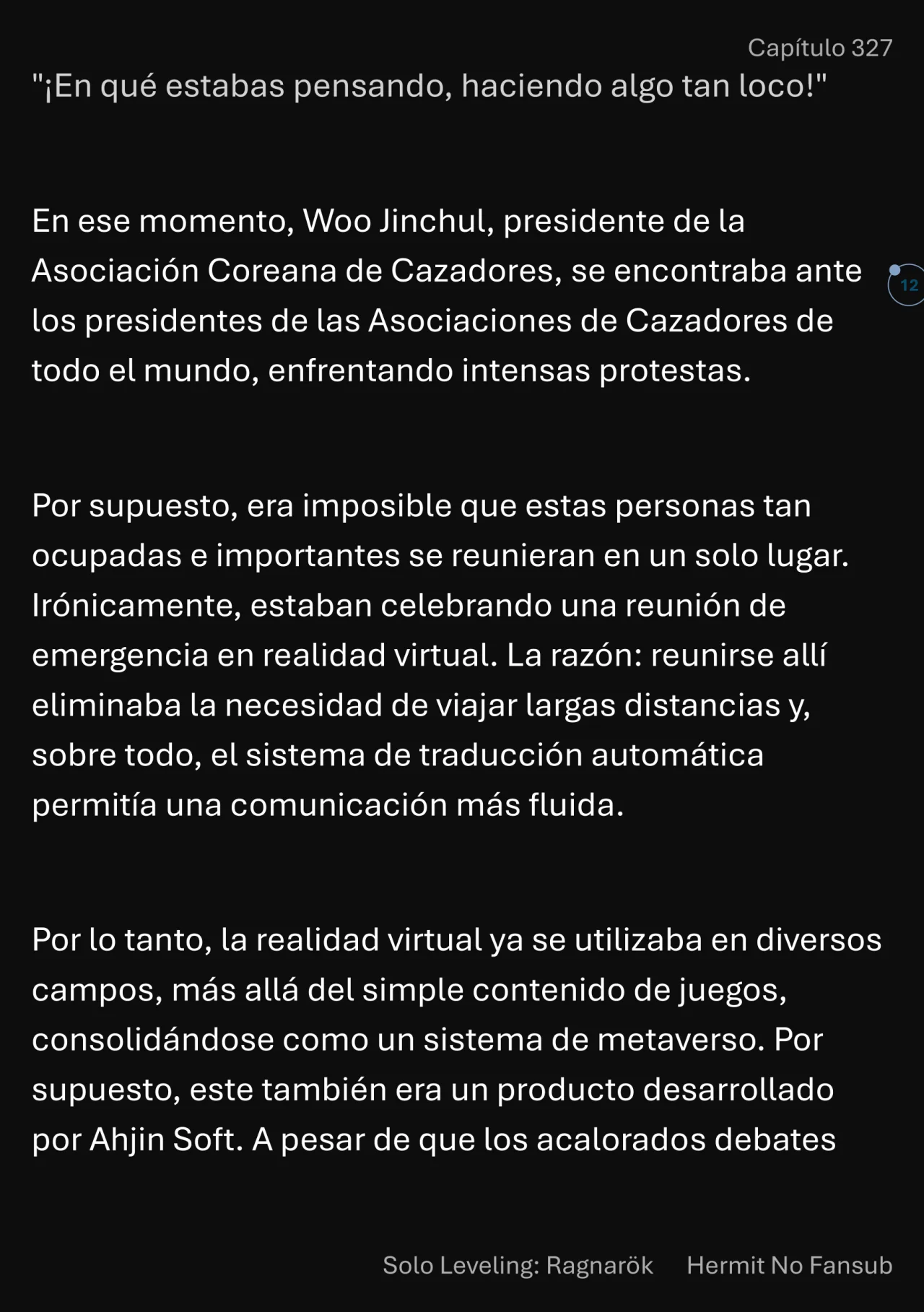 Página 13 del Manga