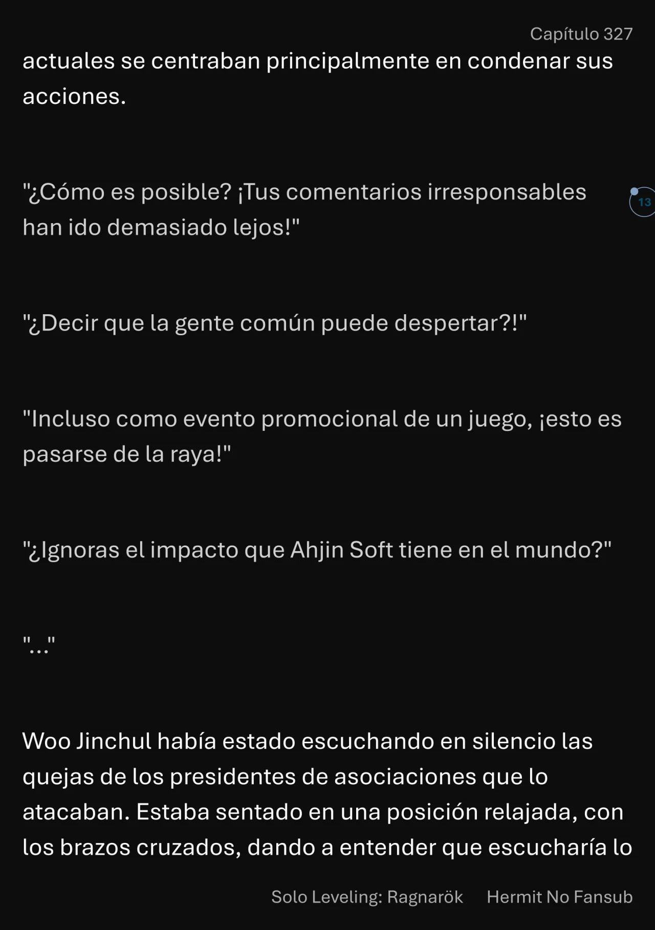 Página 14 del Manga