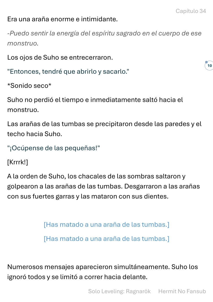 Página 11 del Manga