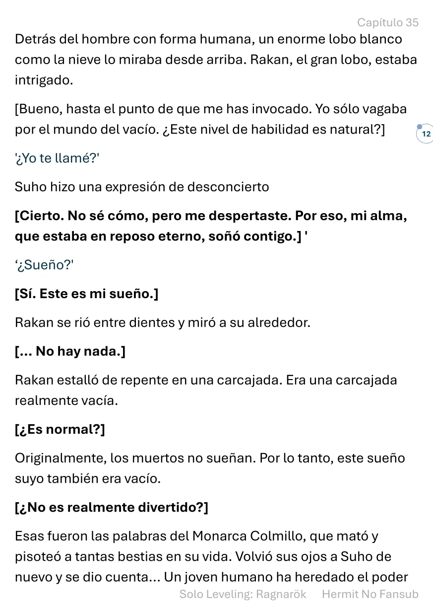 Página 13 del Manga