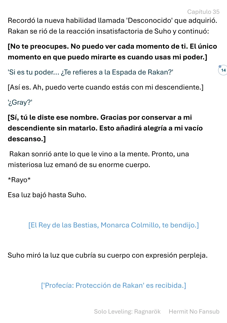 Página 15 del Manga