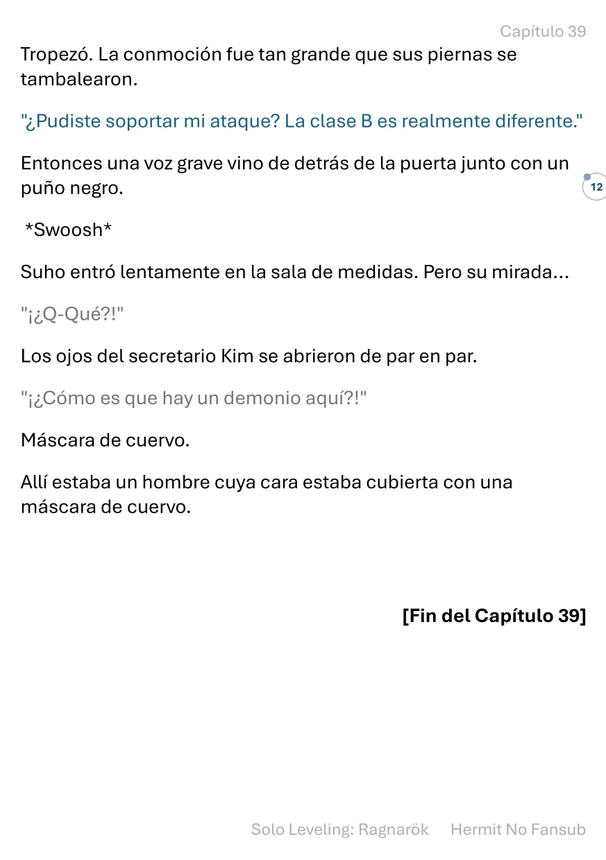 Página 13 del Manga