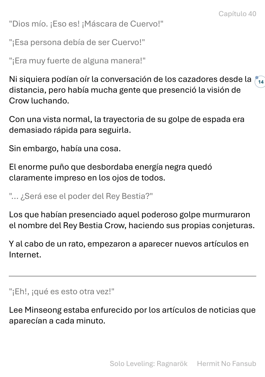 Página 15 del Manga