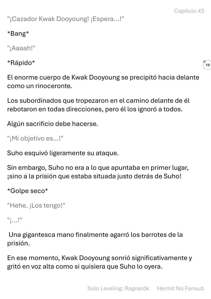 Página 11 del Manga