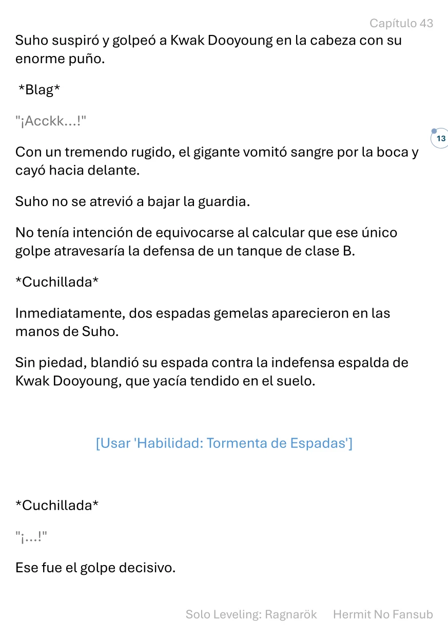 Página 14 del Manga