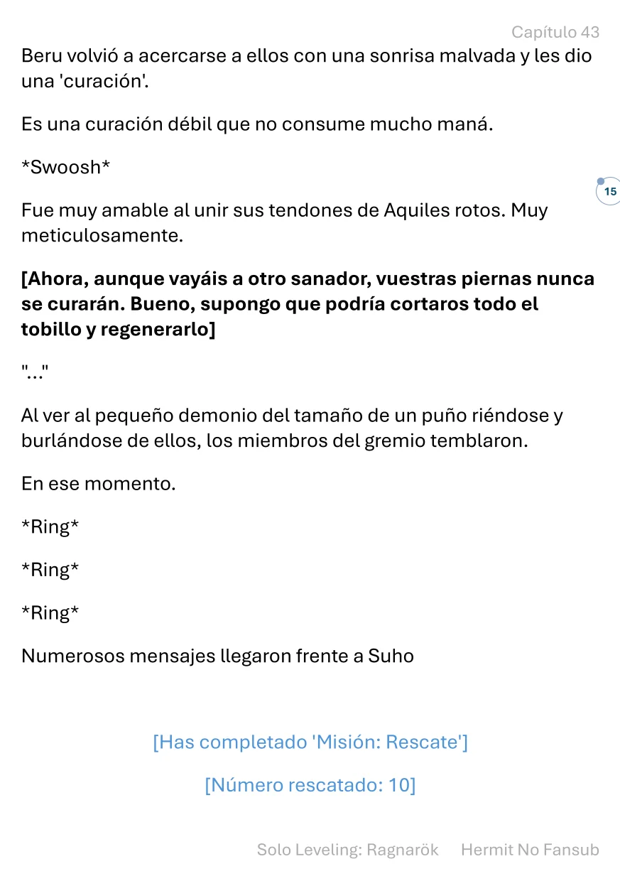 Página 16 del Manga