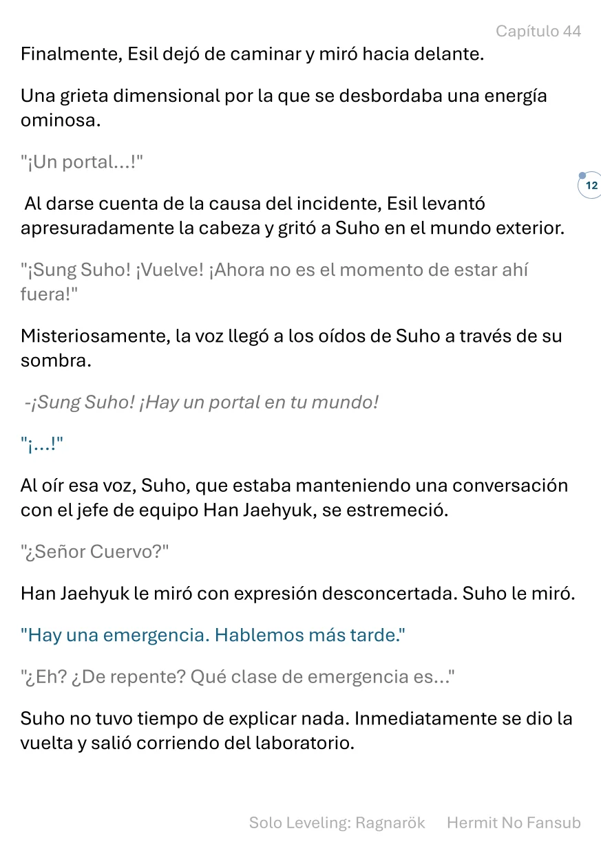 Página 13 del Manga