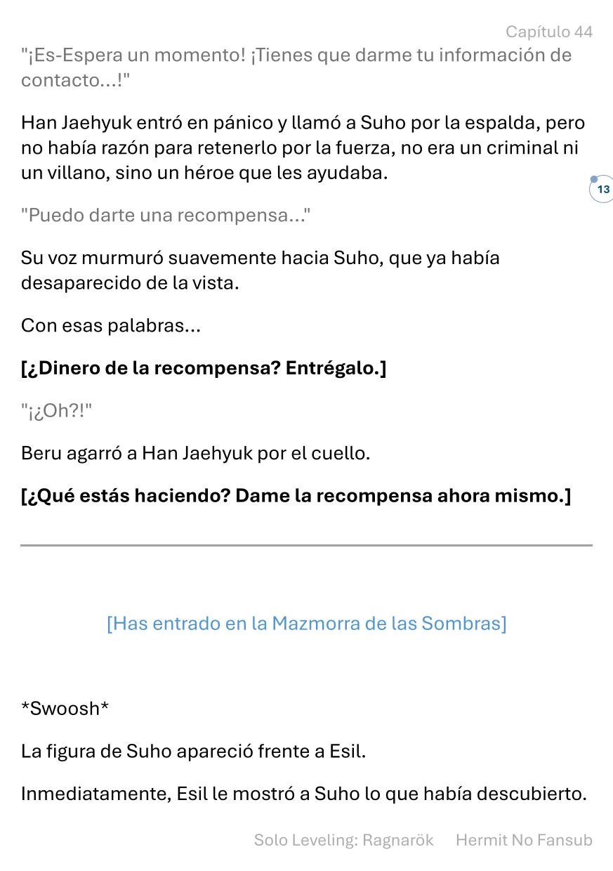 Página 14 del Manga