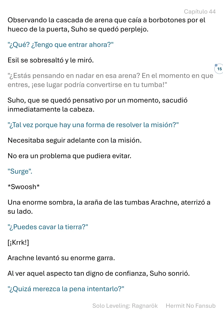 Página 16 del Manga