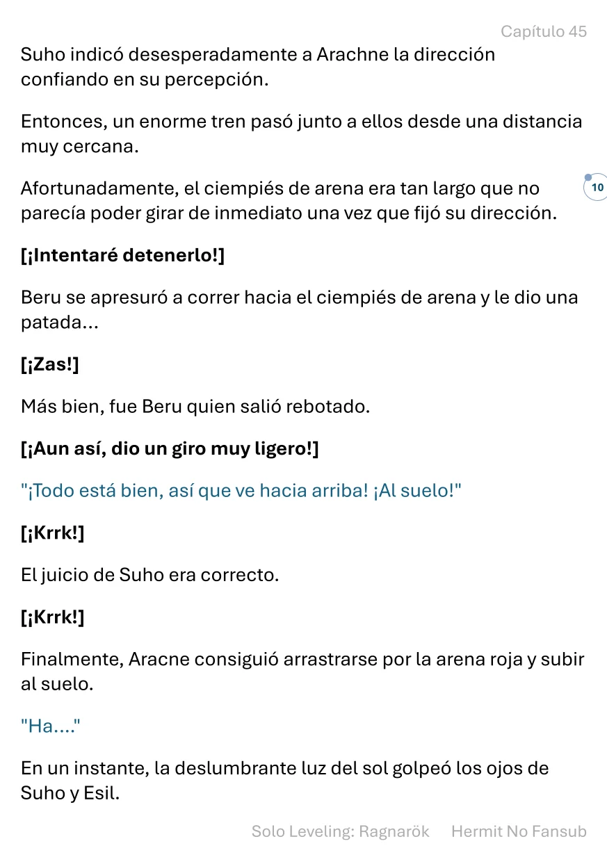 Página 11 del Manga