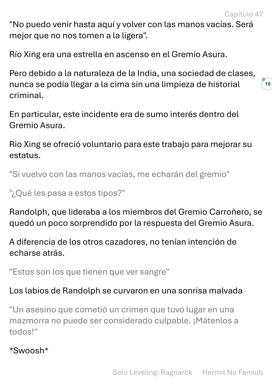 Página 11 del Manga